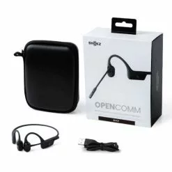 Shokz OpenComm Hoofdtelefoon Zwart 16 Shokz OpenComm Hoofdtelefoon Zwart -Goedkope Sport Glans Winkel shokz koptelefoon opencomm c102bk 04