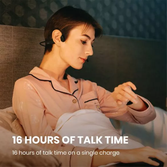 Shokz OpenComm Hoofdtelefoon Zwart 10 Shokz OpenComm Hoofdtelefoon Zwart - Afbeelding 8