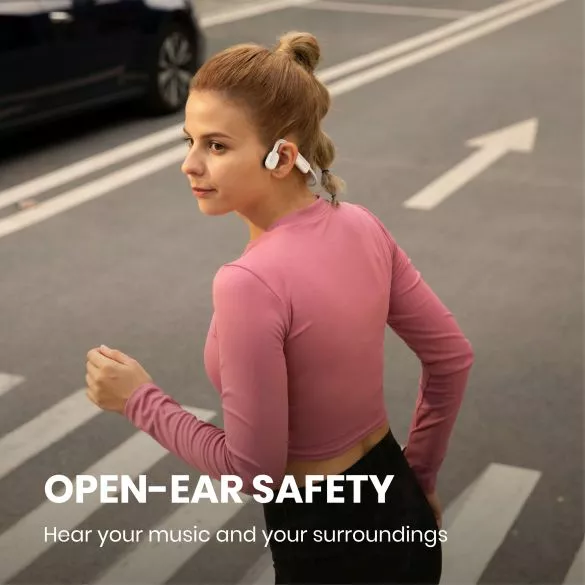 Shokz OpenMove Hoofdtelefoon Wit 11 Shokz OpenMove Hoofdtelefoon Wit - Afbeelding 9