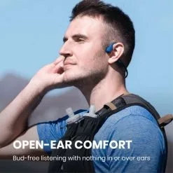 Shokz OpenRun Hoofdtelefoon Blauw 18 Shokz OpenRun Hoofdtelefoon Blauw -Goedkope Sport Glans Winkel shokz koptelefoon openrun s803bl 11