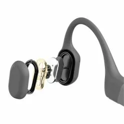 Shokz OpenRun Hoofdtelefoon Grijs -Goedkope Sport Glans Winkel shokz koptelefoon openrun s803gy 04