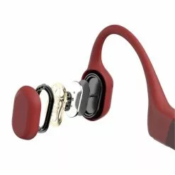 Shokz OpenRun Hoofdtelefoon Rood -Goedkope Sport Glans Winkel shokz koptelefoon openrun s803rd 04