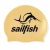 Sailfish Siliconen Swimcap Goud -Goedkope Sport Glans Winkel silicone cap gold 001