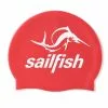 Sailfish Siliconen Swimcap Rood -Goedkope Sport Glans Winkel silicone cap red 001