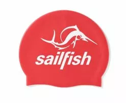 Sailfish Siliconen Swimcap Rood