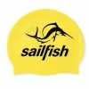 Sailfish Siliconen Swimcap Geel -Goedkope Sport Glans Winkel silicone cap yellow 001