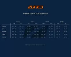 Zone3 Streamline Swim Skin Dames 12 Zone3 Streamline Swim Skin Dames -Goedkope Sport Glans Winkel sizing guides womens swimskin