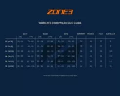 Zone3 Performance Speed Kneeskin Blauw Dames 10 Zone3 Performance Speed Kneeskin Blauw Dames -Goedkope Sport Glans Winkel sizing guides womens swimwear 1