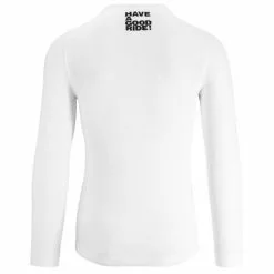 Assos Skinfoil LS Summer Lange Mouw Ondershirt Wit Unisex -Goedkope Sport Glans Winkel skinfoil summer ls wht 4