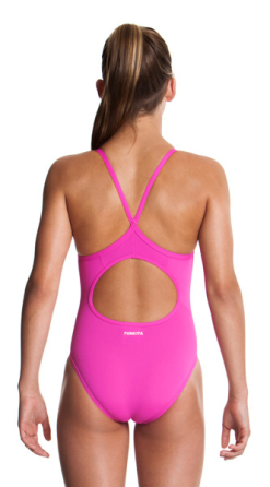 Funkita Still Roze Diamond Back Badpak Meisjes -Goedkope Sport Glans Winkel still pink 1