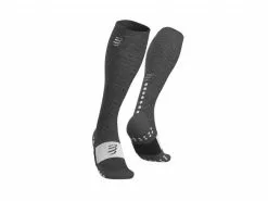 Compressport Full Socks Recovery Compressiesokken Grijs