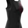 Compressport Trail Running Postural Mouwloos Compressieshirt Zwart Dames -Goedkope Sport Glans Winkel trail running postural ultra tank top w