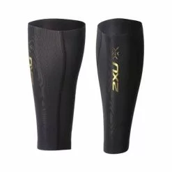 2XU Elite MCS Compression Calf Guard Zwart/goud