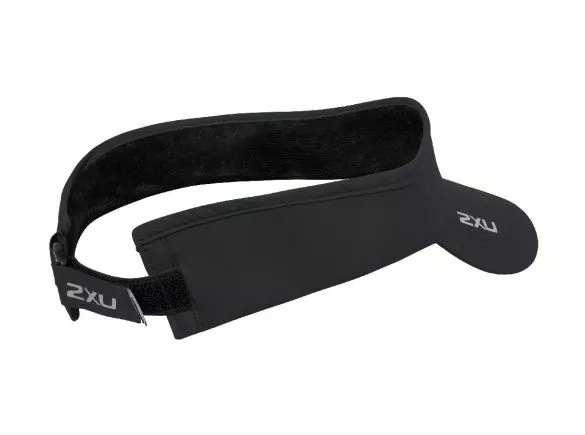 2XU Run Visor Zonneklep Zwart 4 2XU Run Visor Zonneklep Zwart - Afbeelding 2
