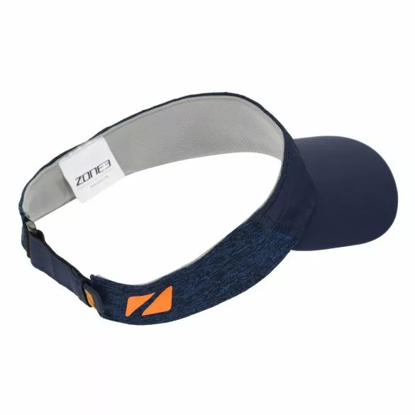 Zone3 Lightweight Race Visor Blauw/oranje 4 Zone3 Lightweight Race Visor Blauw/oranje - Afbeelding 2