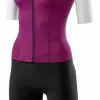 Sailfish Aerosuit Comp Trisuit Korte Mouw Paars/wit Dames