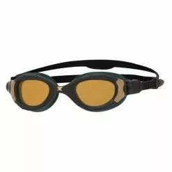 Zoggs Predator Flex Polarized Ultra Reactor Zwembril Zwart/goud