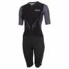 Zone3 Aeroforce X Korte Mouw Trisuit Zwart/grijs Dames 1 Zone3 Aeroforce X Korte Mouw Trisuit Zwart/grijs Dames -Goedkope Sport Glans Winkel zone3 trisuits dames aeroforce x short sleeve zwart grijs ts20wafs101