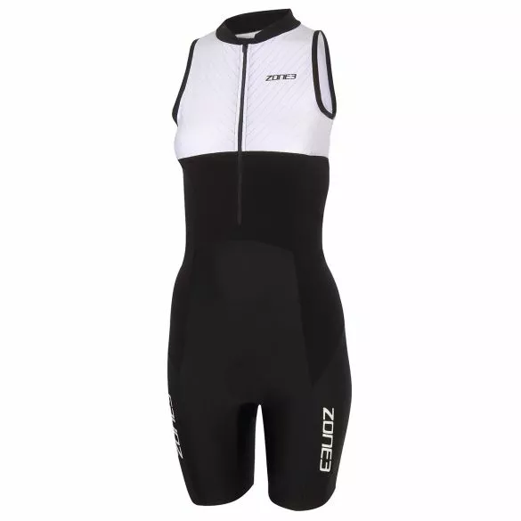 Zone3 Lava Long Distance Mouwloos Trisuit Zwart/wit Dames 3 Zone3 Lava Long Distance Mouwloos Trisuit Zwart/wit Dames