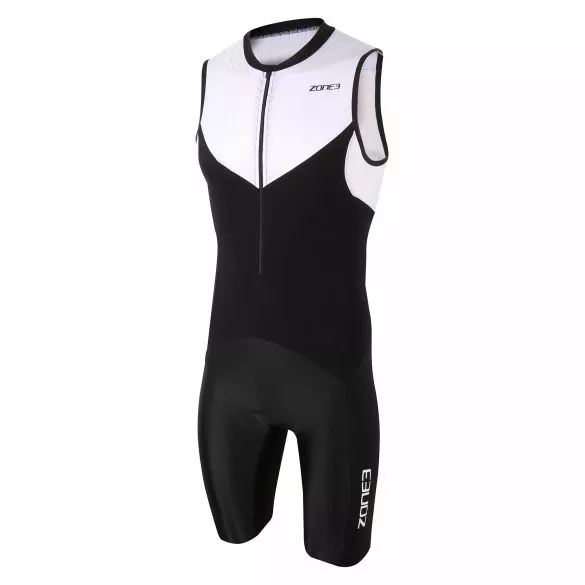 Zone3 Lava Long Distance Mouwloos Trisuit Zwart/wit Heren 3 Zone3 Lava Long Distance Mouwloos Trisuit Zwart/wit Heren