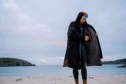 Zone3 Oversized Heat Tech Polar Fleece Parka Jas -Goedkope Sport Glans Winkel zone3 zwemaccessoires oversize heat teach parka robe 11