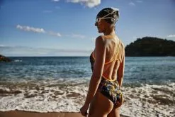 Zone3 Aztec 3.0 Strap Back Badpak Dames -Goedkope Sport Glans Winkel zone3 zwemkleding dames aztec 30 strap back costume sw20wasb140 012