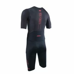 Zone3 Aeroforce X II Trisuit Korte Mouw Zwart Heren -Goedkope Sport Glans Winkel zts23mafs101