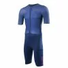 Zone3 Aeroforce X II Trisuit Korte Mouw Blauw Heren -Goedkope Sport Glans Winkel zts23mafs103 001