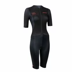 Zone3 Aeroforce X II Trisuit Korte Mouw Zwart Dames -Goedkope Sport Glans Winkel zts23wafs101 004
